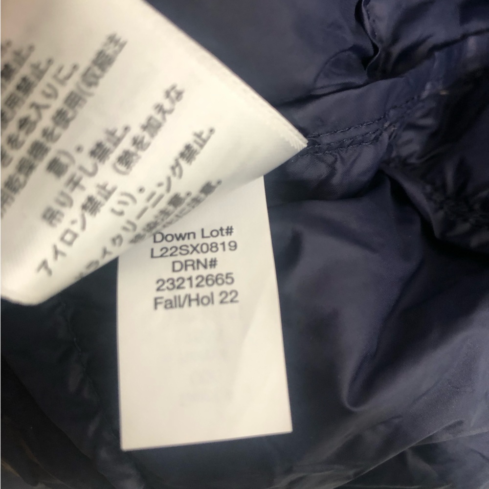 Eddie Bauer Women’s Down Vest- Full zip and button down— Small - Picture 5 of 9